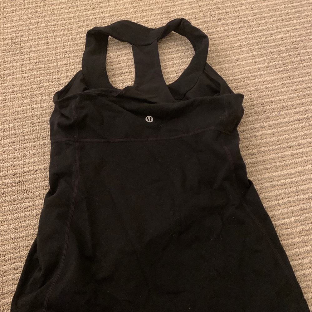 Lululemon Black Crop Top!